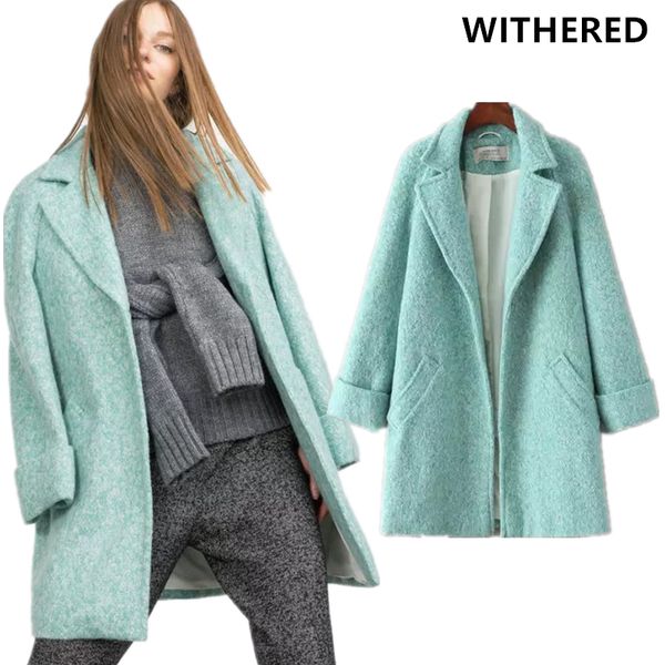 withered sales 2017 winter coat women england style high street grenn trench single breasted wool long coat women plus size, Black
withered sales 2017 winter coat women england style high street grenn trench single breasted wool long coat women plus size, Black
