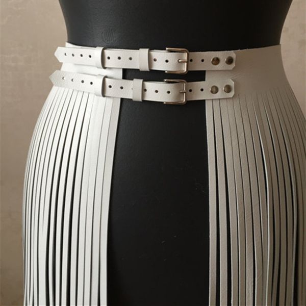 fashion women adjustable faux leather waistband fringe tassel skirt double waist belt england stylish gpd8551, Black;brown
fashion women adjustable faux leather waistband fringe tassel skirt double waist belt england stylish gpd8551, Black;brown