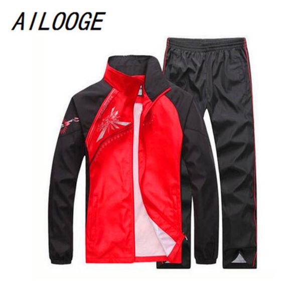 2018 men's set spring autumn men casual sportswear 2 piece set sporting suit jackets+ pant sweatsuit men clothing tracksuit, Gray
2018 men's set spring autumn men casual sportswear 2 piece set sporting suit jackets+ pant sweatsuit men clothing tracksuit, Gray