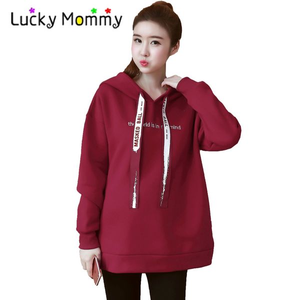 maternity hoodies winter warm clothes for pregnant women plus size coat female hoodie vestidos gestante, White
maternity hoodies winter warm clothes for pregnant women plus size coat female hoodie vestidos gestante, White