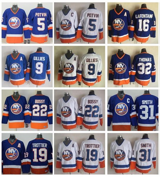 New York Islanders 31 Billy Smith 5 Denis Potvin 22 Mike Bossy 19 Rocky Trottier 9 Clark Gillies 32 Steve Thomas 16 Pat LaFontaine Blue
New York Islanders 31 Billy Smith 5 Denis Potvin 22 Mike Bossy 19 Rocky Trottier 9 Clark Gillies 32 Steve Thomas 16 Pat LaFontaine Blue
