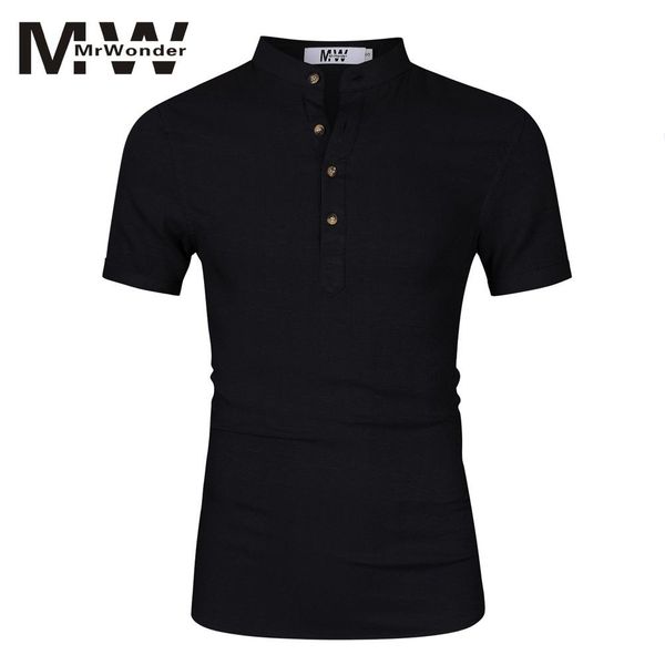 mrwonder solid black summer shirts 2018 new men's linen soft shorts sleeve slim gentalmen shirts s-xxl plus size men's si0, White;black
mrwonder solid black summer shirts 2018 new men's linen soft shorts sleeve slim gentalmen shirts s-xxl plus size men's si0, White;black