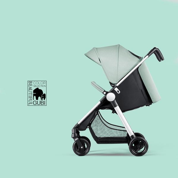 gubi baby stroller can sit and lie simple and super mini folding children portable umbrella carts can be on plane 
gubi baby stroller can sit and lie simple and super mini folding children portable umbrella carts can be on plane