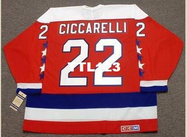 mens #22 dino ciccarelli washington capitals 1990 ccm vintage retro home hockey jersey or custom any name or number retro jersey, Black;red
mens #22 dino ciccarelli washington capitals 1990 ccm vintage retro home hockey jersey or custom any name or number retro jersey, Black;red