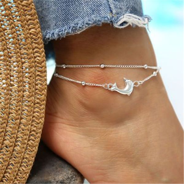 kuniu animal anklets for women dolphin shape alloy metal material cute lovely style friend sister gifts fashion jewelry, Slivery;golden
kuniu animal anklets for women dolphin shape alloy metal material cute lovely style friend sister gifts fashion jewelry, Slivery;golden