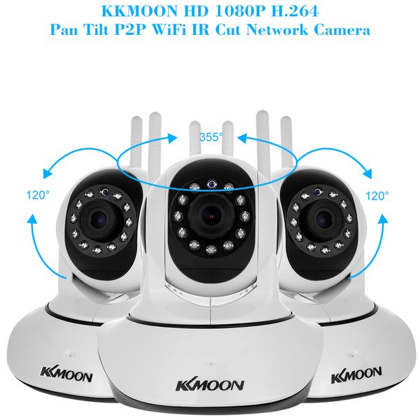 kkmoon ip camera 720p/1080p hd wireless wifi camera network surveillance night version two-way audio p2p home cctv
kkmoon ip camera 720p/1080p hd wireless wifi camera network surveillance night version two-way audio p2p home cctv