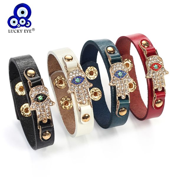 lucky eye hamsa hand charms bracelet evil eye crystal charm bracelet for men women jewelry 4 colors adjustable ey217, Golden;silver
lucky eye hamsa hand charms bracelet evil eye crystal charm bracelet for men women jewelry 4 colors adjustable ey217, Golden;silver