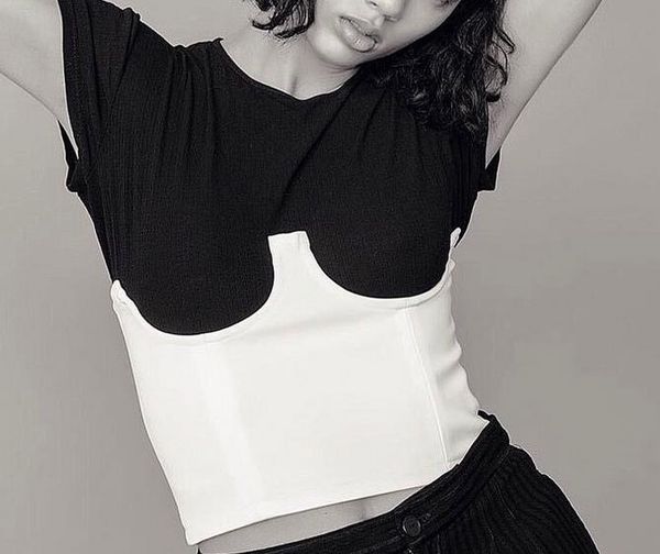 2017 new fashion show chest artifact pose high elastic waist girdle lady u slim girdle female underbust, White
2017 new fashion show chest artifact pose high elastic waist girdle lady u slim girdle female underbust, White