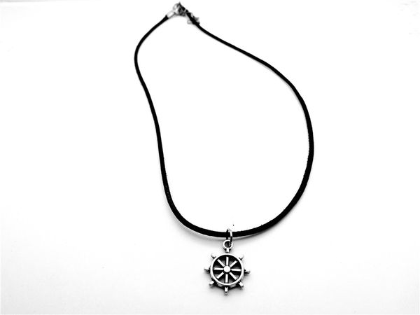 antique silver seaman sailor boat anchor rudder necklace vintage nautical navy car steering wheel leather rope necklaces jewelry
antique silver seaman sailor boat anchor rudder necklace vintage nautical navy car steering wheel leather rope necklaces jewelry