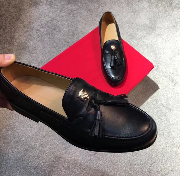 2018 fall sping summer women and men black real leather fashion luxury strap loafers moccasins driving shoes with box
2018 fall sping summer women and men black real leather fashion luxury strap loafers moccasins driving shoes with box