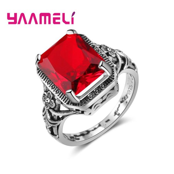 yaameli vintage style 925 silver wedding rings for women charms queen princess ring red stone bridal engagement jewelry, Golden;silver
yaameli vintage style 925 silver wedding rings for women charms queen princess ring red stone bridal engagement jewelry, Golden;silver