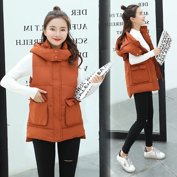 ladies winter vest coats autumn casual hooded vest jackets new fashion outfits women cotton jackets ing, Black;white
ladies winter vest coats autumn casual hooded vest jackets new fashion outfits women cotton jackets ing, Black;white
