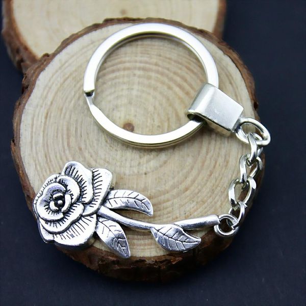 6 pieces key chain women key rings for car keychains with charms rose 42x19mm, Slivery;golden
6 pieces key chain women key rings for car keychains with charms rose 42x19mm, Slivery;golden