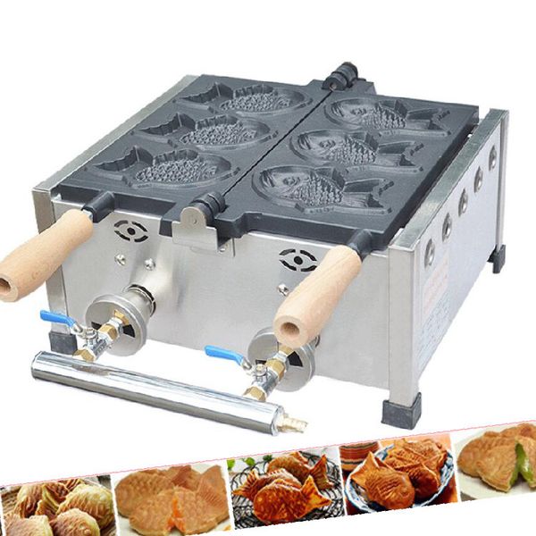qihang_snack machinery commercial gas taiyaki maker machine lpg fish-shaped taiyaki waffle making machine for sale
qihang_snack machinery commercial gas taiyaki maker machine lpg fish-shaped taiyaki waffle making machine for sale