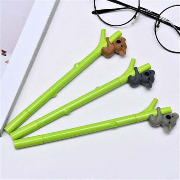 3pcs black ink koala gel pens creative cartoon koala branches gel pen signing pen school office supplies student stationery
3pcs black ink koala gel pens creative cartoon koala branches gel pen signing pen school office supplies student stationery