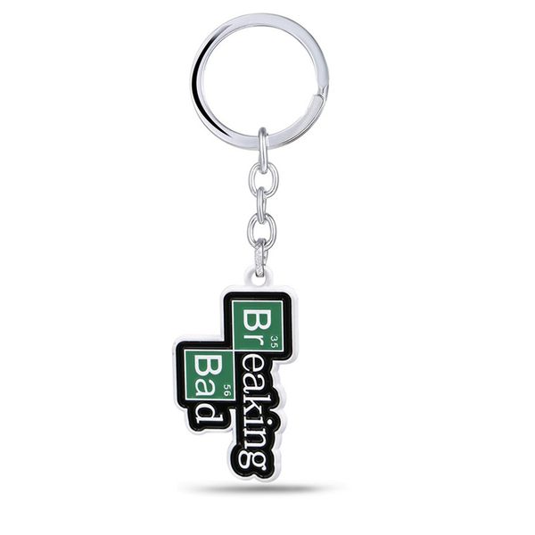 movie breaking bad keychain cool key ring ba br metal pendant holder men car women bag key chain chaveiro jewelry gift party, Silver
movie breaking bad keychain cool key ring ba br metal pendant holder men car women bag key chain chaveiro jewelry gift party, Silver