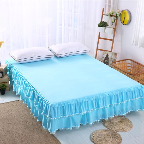 simple and generous comfortable and elegant fashion home life polyester fiber blue bedding pretty bed skirt
simple and generous comfortable and elegant fashion home life polyester fiber blue bedding pretty bed skirt