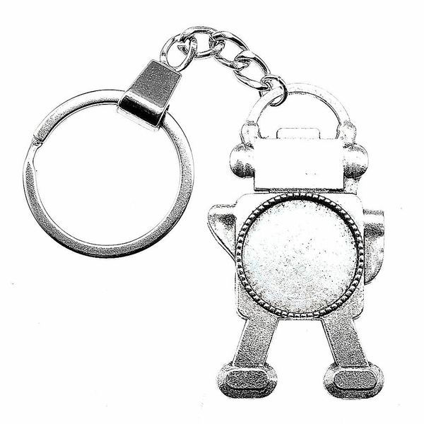 6 pieces key chain women key rings couple keychain for keys steampunk robot inner size 20mm round cabochon cameo base tray bezel blank, Slivery;golden
6 pieces key chain women key rings couple keychain for keys steampunk robot inner size 20mm round cabochon cameo base tray bezel blank, Slivery;golden