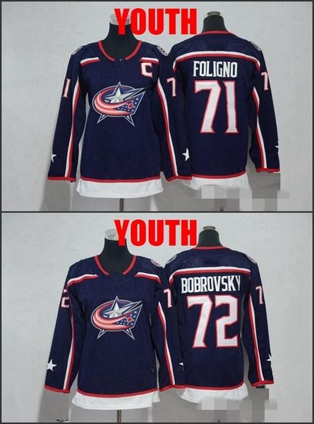 Youth 2019 Cheap Columbus Blue Jackets 71 Nick Foligno 72 Sergei Bobrovsky Hockey Jerseys Kids Boys Stitched Jersey Best Quality
Youth 2019 Cheap Columbus Blue Jackets 71 Nick Foligno 72 Sergei Bobrovsky Hockey Jerseys Kids Boys Stitched Jersey Best Quality