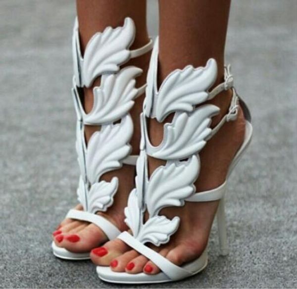 designer cruel summer leaves angle wings shoes woman buckle strap gladiator high heels sandals women gold silver yellow white red, Black
designer cruel summer leaves angle wings shoes woman buckle strap gladiator high heels sandals women gold silver yellow white red, Black