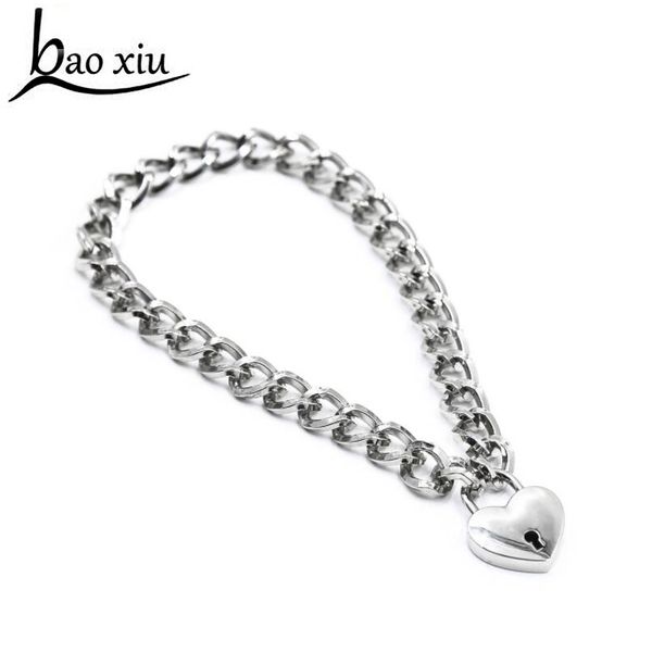 new cool men women necklace solid alloy silver jewelry vintage hip hop punk thick metal chain pendant love lock fashion gift
new cool men women necklace solid alloy silver jewelry vintage hip hop punk thick metal chain pendant love lock fashion gift