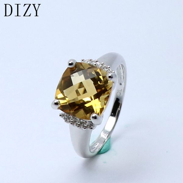 dizy real s925 sterling silver rings for women yellow citrine ring gemstone cushion romantic gift engagement jewelry, Golden;silver
dizy real s925 sterling silver rings for women yellow citrine ring gemstone cushion romantic gift engagement jewelry, Golden;silver