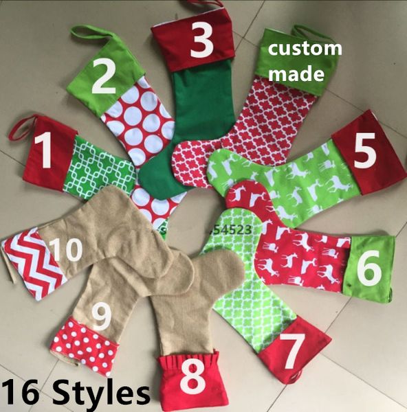 16 designs embroidered personalized christmas stocking canvas cotton xmas tree ornament decoration for children candy gifts bag
16 designs embroidered personalized christmas stocking canvas cotton xmas tree ornament decoration for children candy gifts bag