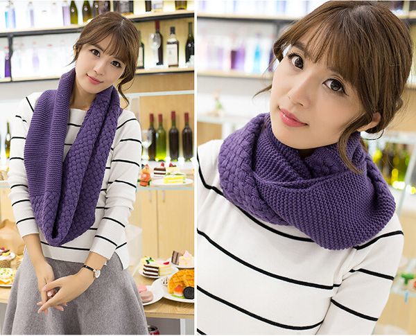 women winter warm infinity 2 circle cable knit cowl neck long scarf shawl knitted scarves infinity scarf knitted shawl neck warm, Blue;gray
women winter warm infinity 2 circle cable knit cowl neck long scarf shawl knitted scarves infinity scarf knitted shawl neck warm, Blue;gray