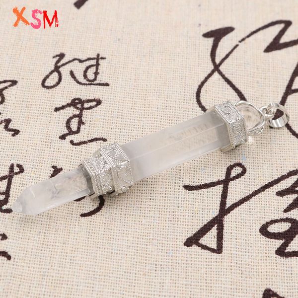 reiki healing wand chakra spiritual balancing stones rock crystal 3 sections combined ball on pencil pendant
reiki healing wand chakra spiritual balancing stones rock crystal 3 sections combined ball on pencil pendant