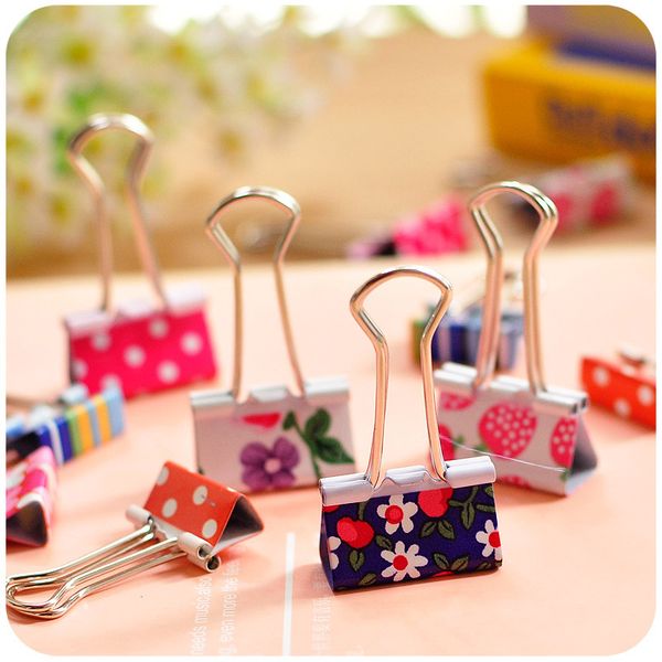 24 pcs/lot 19mm colorful flower heart pink design clips purse dovetail paper clip metal binder clip school office supplies 02620
24 pcs/lot 19mm colorful flower heart pink design clips purse dovetail paper clip metal binder clip school office supplies 02620