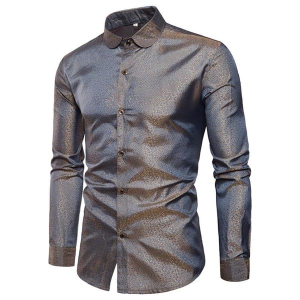 2018 vintage men solid shirt fashion nightclub shine long sleeve turn down collar casual button-down plus size -3xl, White;black
2018 vintage men solid shirt fashion nightclub shine long sleeve turn down collar casual button-down plus size -3xl, White;black