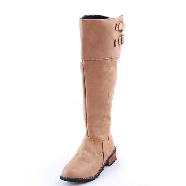 women riding boots square heels knee high boots 2018 buckle autumn female long boots large size 35-42 winter ladies shoes, Black
women riding boots square heels knee high boots 2018 buckle autumn female long boots large size 35-42 winter ladies shoes, Black