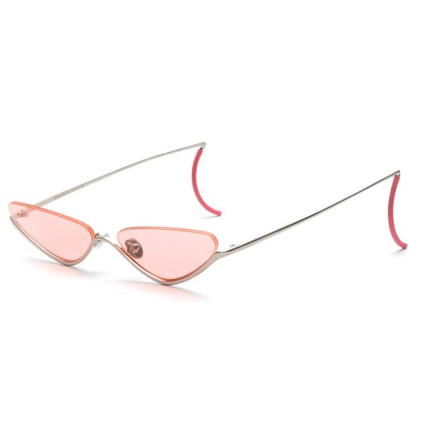 mincl luxury cat sunglasses women fashion half frame clear pink blue yellow shades triangle glasses men uv400 nx, White;black
mincl luxury cat sunglasses women fashion half frame clear pink blue yellow shades triangle glasses men uv400 nx, White;black