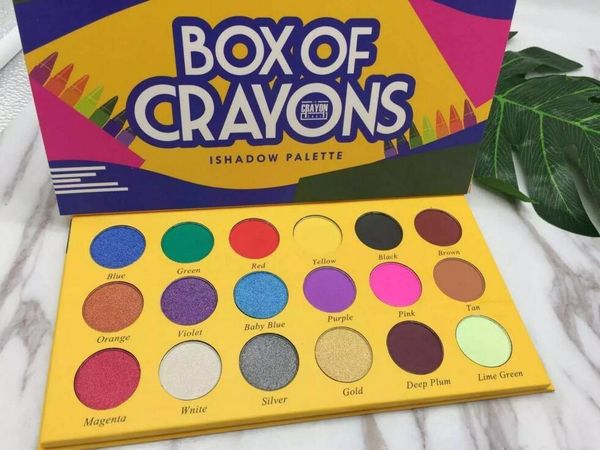 Retail 18 eye shadow box of crayons color palette light matte Pro makeup cosmetics free DHL
Retail 18 eye shadow box of crayons color palette light matte Pro makeup cosmetics free DHL