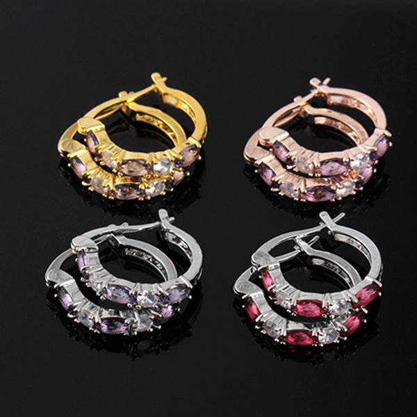 2018 new trend stud earrings cubic zircon stud earrings for women rhinestone crystal hoop earrings fashion jewelry for women, Golden;silver
2018 new trend stud earrings cubic zircon stud earrings for women rhinestone crystal hoop earrings fashion jewelry for women, Golden;silver