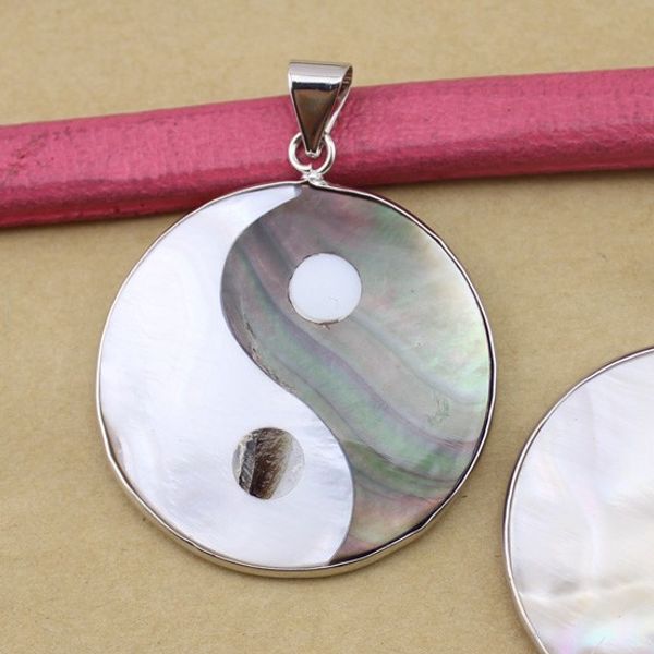 1pc chinese yin yang symbol shell pendant necklace for jewelry making findings diy necklace fashion charms accessories f1132, Bronze;silver
1pc chinese yin yang symbol shell pendant necklace for jewelry making findings diy necklace fashion charms accessories f1132, Bronze;silver