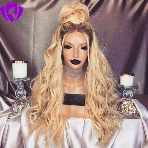 fashion ombre synthetic lace wig body wave synthetic wig glueless straight black root blonde lace front wig for black women
fashion ombre synthetic lace wig body wave synthetic wig glueless straight black root blonde lace front wig for black women