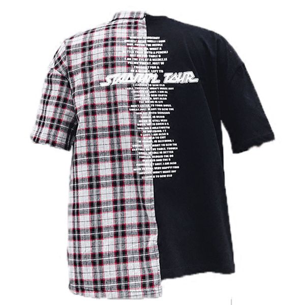 loose plaid shirt women short sleeve patchwork harajuku kimono cardigan korean fashion clothing womens and blouses 50h0077, White
loose plaid shirt women short sleeve patchwork harajuku kimono cardigan korean fashion clothing womens and blouses 50h0077, White