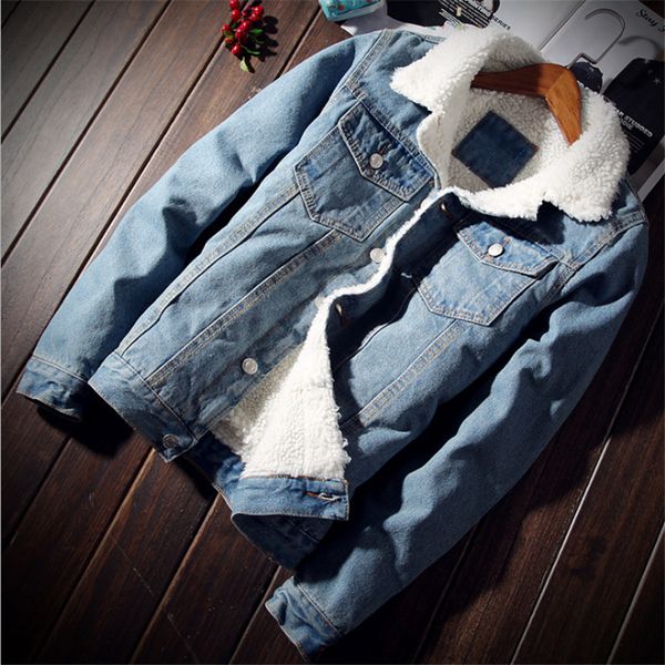 s-5xl men jacket and coats brand clothing denim jacket fashion mens jeans thick warm winter outwear male cowboy streetwea, Black;brown
s-5xl men jacket and coats brand clothing denim jacket fashion mens jeans thick warm winter outwear male cowboy streetwea, Black;brown