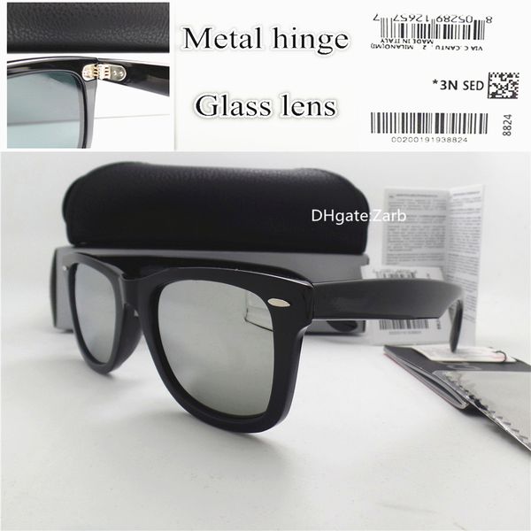 glass lens men women sunglasses uv400 plank frame hinge eyewear 52mm vintage tint eyeglass oculos flat with box case, White;black
glass lens men women sunglasses uv400 plank frame hinge eyewear 52mm vintage tint eyeglass oculos flat with box case, White;black