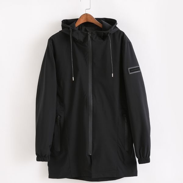 fashion trend casual 2018 men's autumn and winter solid color hooded long men's windbreaker (5xl-8xl, Tan;black
fashion trend casual 2018 men's autumn and winter solid color hooded long men's windbreaker (5xl-8xl, Tan;black