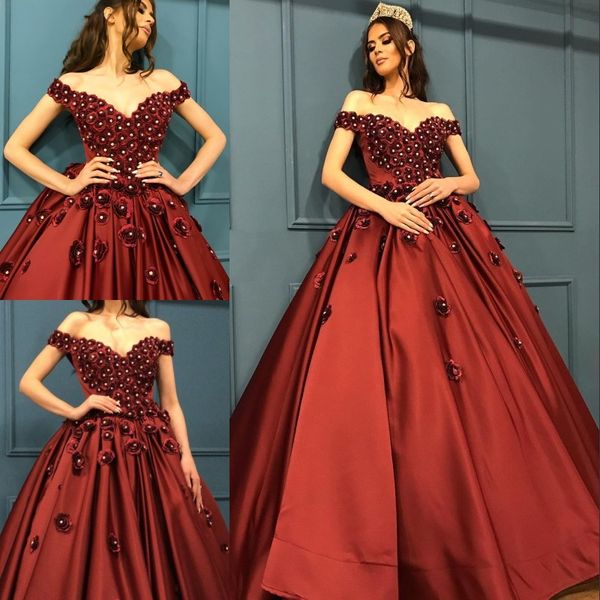glamorous 3d floral prom dresses graceful off shoulder sleeveless satin ball gown party dress saudi dubai fashion long evening gown, Black
glamorous 3d floral prom dresses graceful off shoulder sleeveless satin ball gown party dress saudi dubai fashion long evening gown, Black