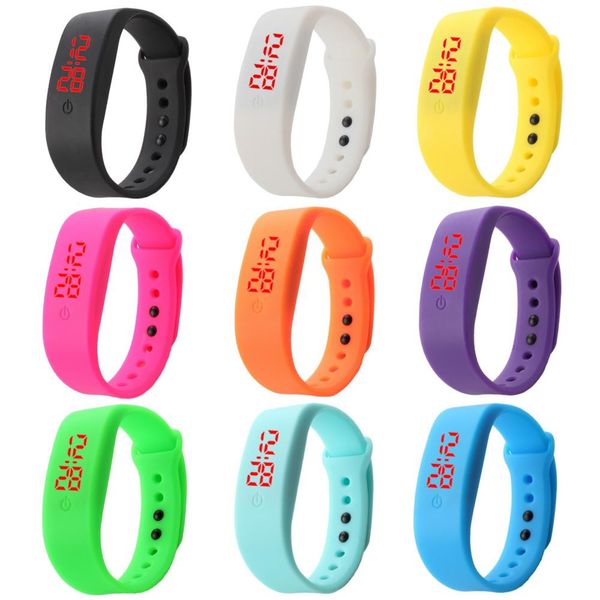 b5 led digital watch red light men women fashion student silicone bracelet casual sport watch, Slivery;brown
b5 led digital watch red light men women fashion student silicone bracelet casual sport watch, Slivery;brown