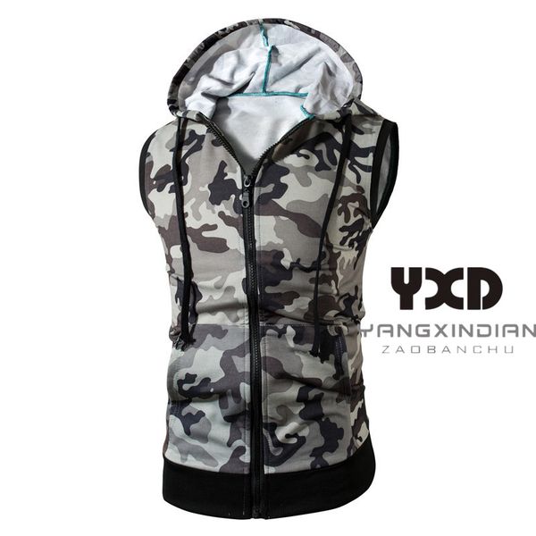 2018 fashion wholesale camouflage sleeveless hooded vest safari style man autumn large size new brand casual vests ing, Black;white
2018 fashion wholesale camouflage sleeveless hooded vest safari style man autumn large size new brand casual vests ing, Black;white