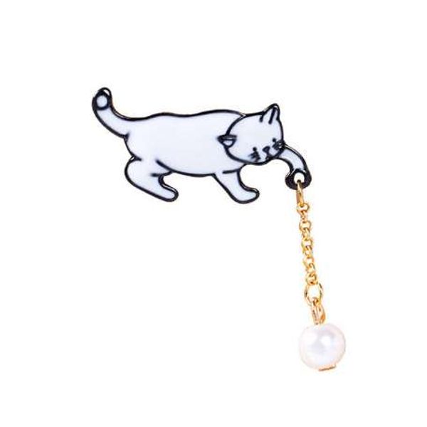 alloy cute white imitation pearl cat brooch pins chic fashion jewelry bijoux brooch wholesale women accessories, Gray
alloy cute white imitation pearl cat brooch pins chic fashion jewelry bijoux brooch wholesale women accessories, Gray