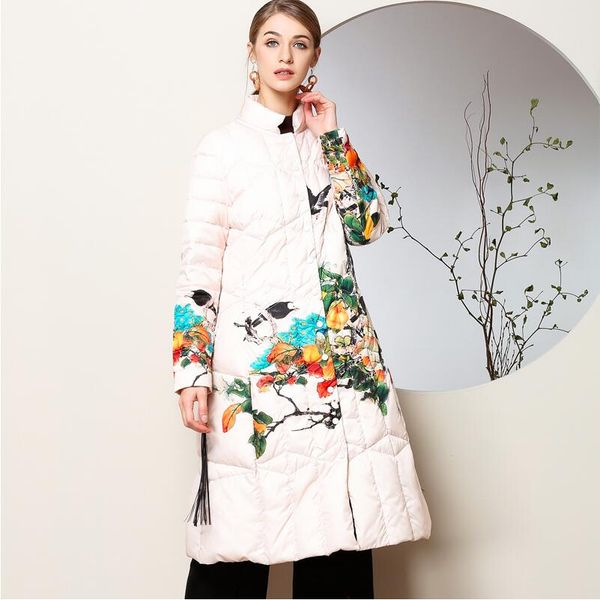cotton made winter hongkong chinese style female knee length trench coat folk style cotton padded warm jacket traditional stamp tide wear, Black
cotton made winter hongkong chinese style female knee length trench coat folk style cotton padded warm jacket traditional stamp tide wear, Black