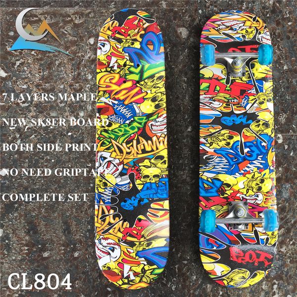 reasonable price 31*8 inch skateboard completes 7 layers skate board deck with trucks wheels bearings for kids or new skaters
reasonable price 31*8 inch skateboard completes 7 layers skate board deck with trucks wheels bearings for kids or new skaters
