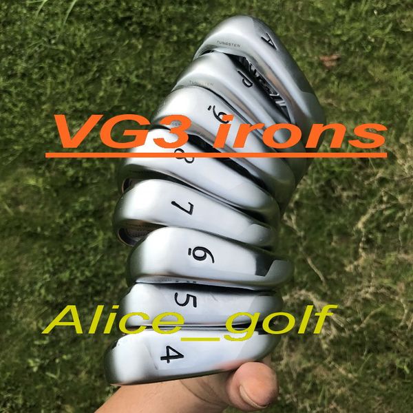 2018 Новые утюги для гольфа Кованые утюги VG3 (4 5 6 7 8 9 P A) со стальным валом проекта X6.0
2018 Новые утюги для гольфа Кованые утюги VG3 (4 5 6 7 8 9 P A) со стальным валом проекта X6.0