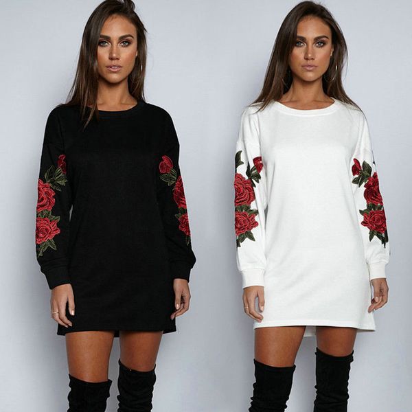 wholesale- long sleeve hoodie sweatshirts flower cotton new pullover sweatshirt clothes fashion women ladies clothing casual, Black
wholesale- long sleeve hoodie sweatshirts flower cotton new pullover sweatshirt clothes fashion women ladies clothing casual, Black