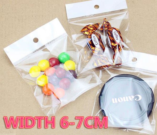 clear self adhesive seal plastic storage bag width 6-7cm opp poly pack bag retail packaging package bag hang hole wholesale 500pcs/lot
clear self adhesive seal plastic storage bag width 6-7cm opp poly pack bag retail packaging package bag hang hole wholesale 500pcs/lot